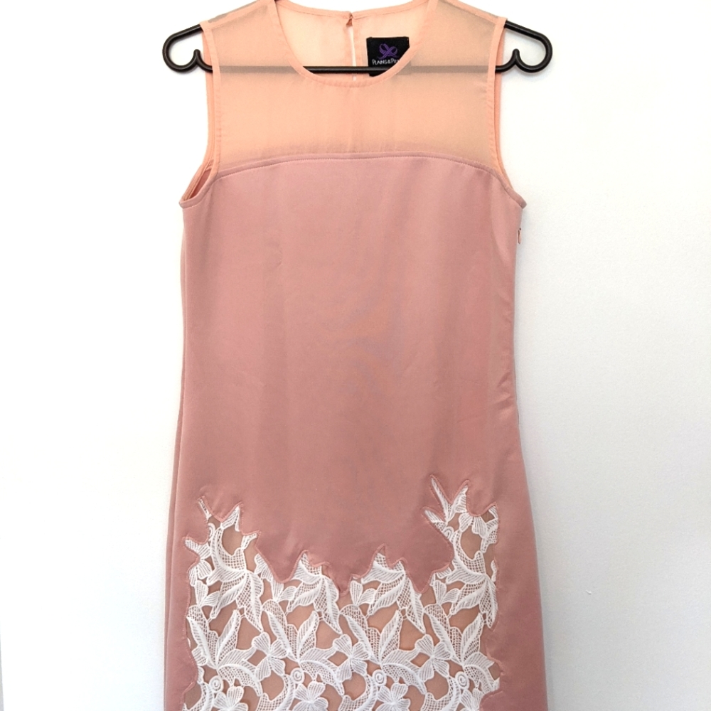 Pastel pink dress